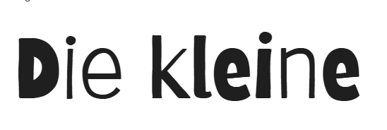 Die kleine